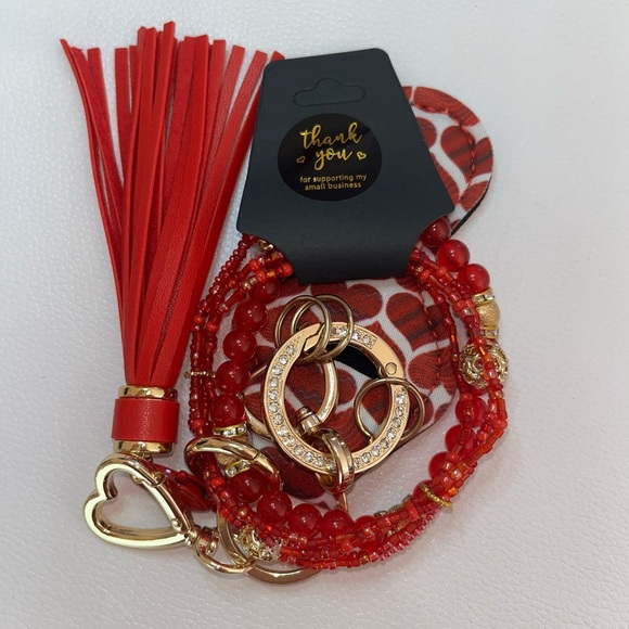 Heart Bracelet Keychain - Picture 14 of 14